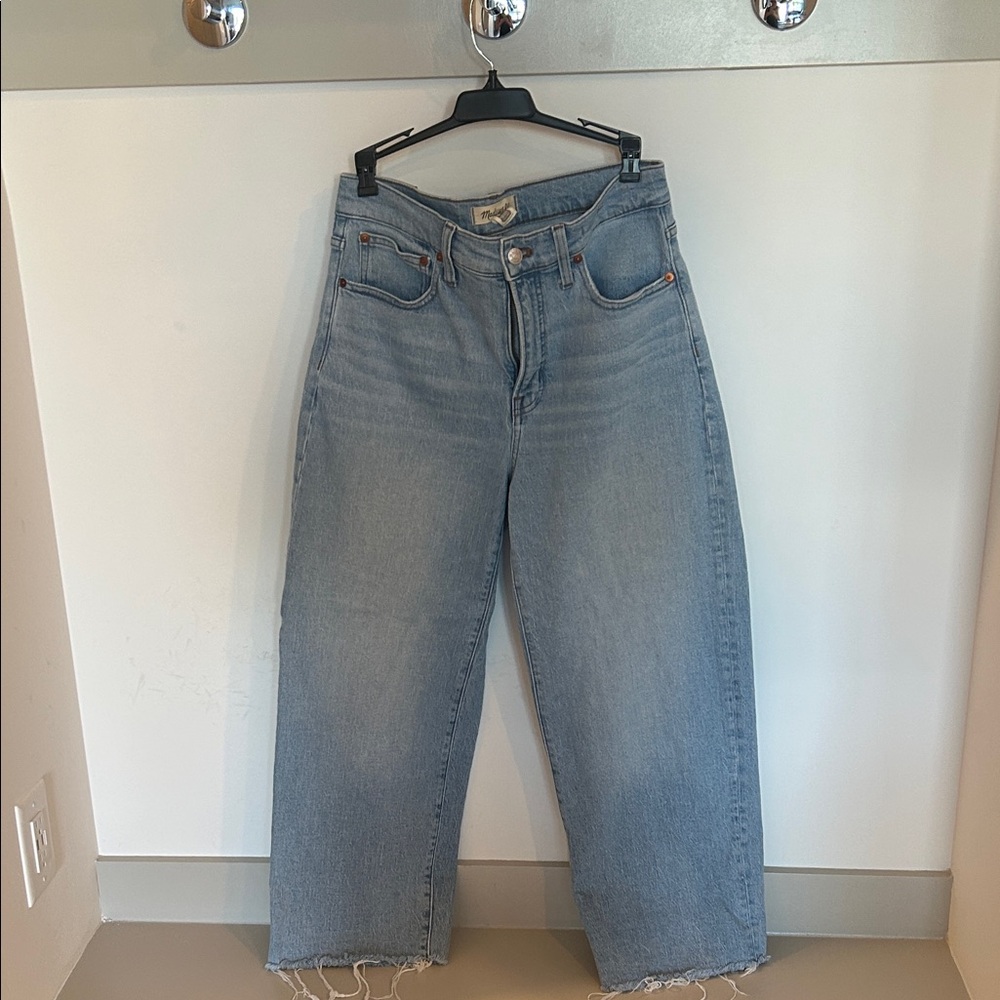 Madewell Women's Perfect Vintage Wide Leg Crop Jeans